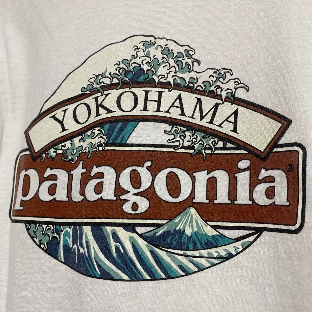 Patagonia Vintage Promo T-Shirt Japan Limited Hokusai Wave YOKOHAMA