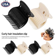 12 Hot Roller Clips Hair Curler Claw Clips Hair Perm Insulation Hair Clips US