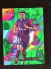 Lamine Yamal 2023 Topps Finest GREEN LAVA REFRACTOR RC #/99 23 SP Rookie