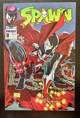 Spawn~#8~First Print~Poster Included~Image Comics~Excellent Condition~1993~!