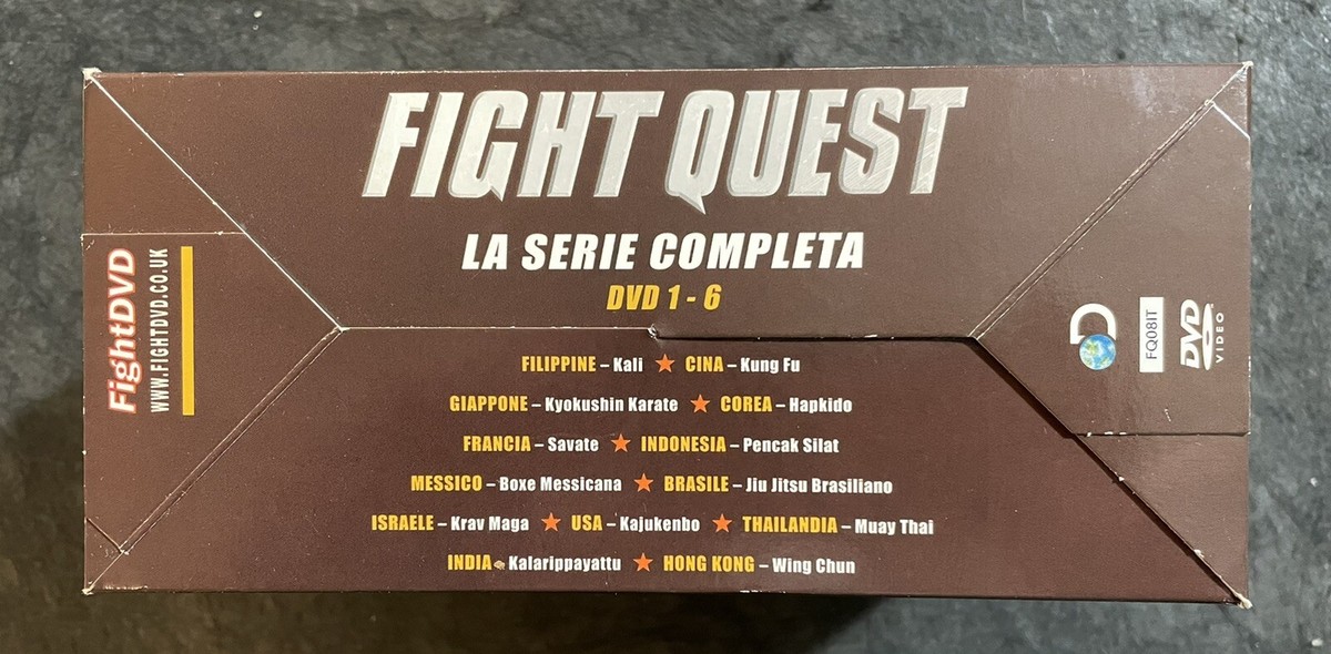 Fight Quest The Art of Combat Box Set 6 DVD Ita