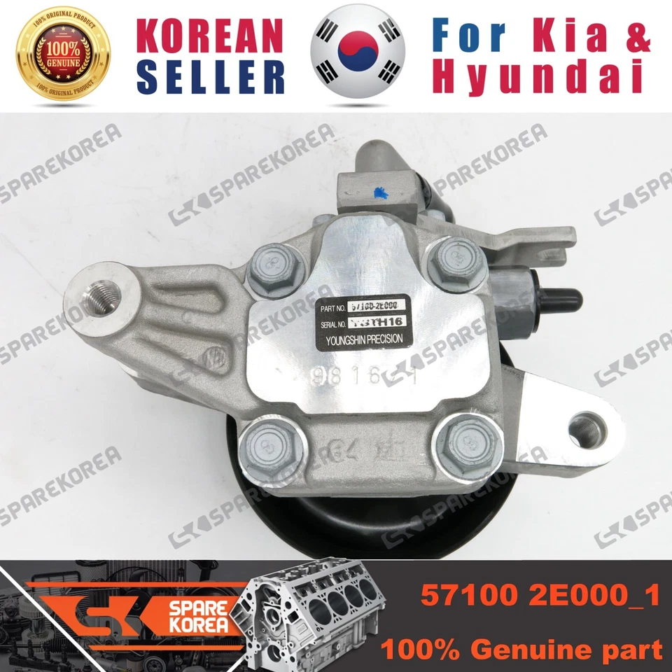 ACEITE DE DIRECCIÓN ASISTIDA CONJUNTO BOMBA 571002E000 ORIGINAL/OEM para Kia Nuevo Sportage Foto 2 de 2