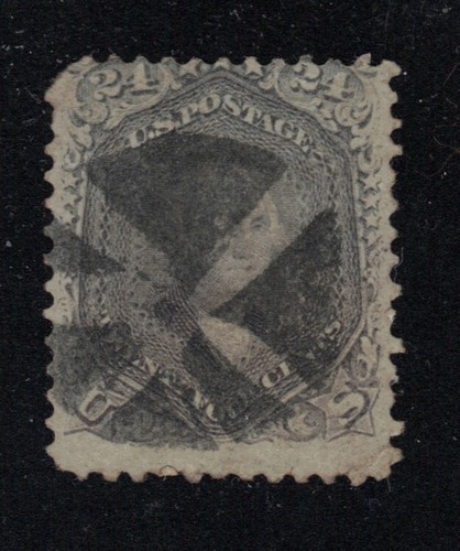 US #78 Used 24c Washington w/ American Philatelic APEX Certificate - Picture 2 of 3