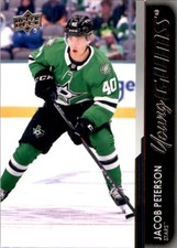 2021-22 Upper Deck Young Guns Jacob Peterson RC #492