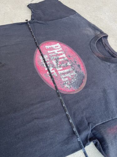 T-shirt vintage Phillies Blunt traforata sbiadita taglia XL - Foto 3 di 10