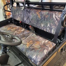 Utv Bench Seat Cover Camo For Kawasaki Mule Pro Fxt Dxt Fx Dx 2015-26 Kaf080-039