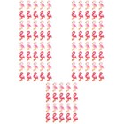  200 sztuk symulowane flamingi model dekory pokrywa telefonu zrób to sam