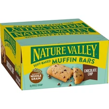 Nature Valley Chocolate Chip Soft-Baked Muffin Bar 1.24 oz. Dozen (20667000)