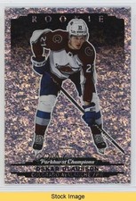 2022-23 Upper Deck Parkhurst Champions Rookies Speckled Oskar Olausson READ 0s9c