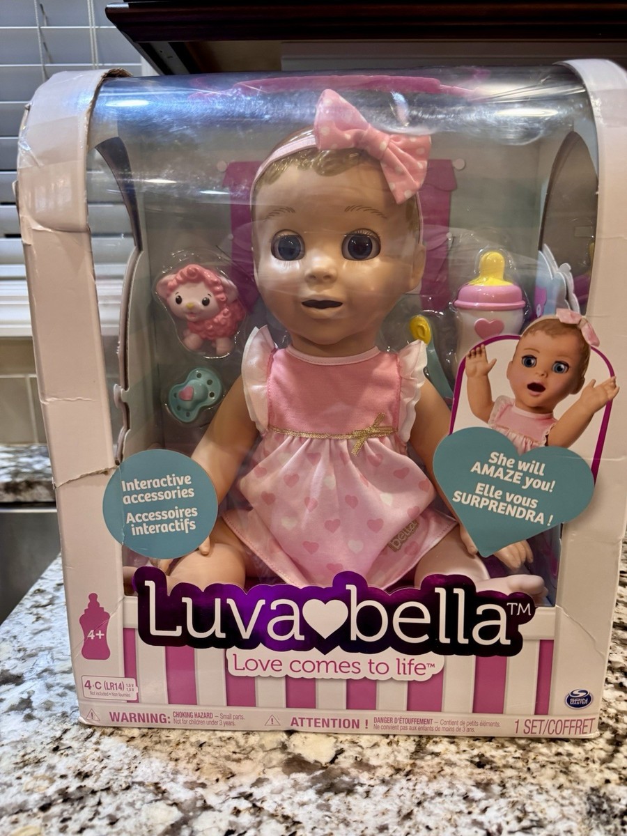 【希少！レア！】Luva bella 赤ちゃん人形 ベビードール LuvaBella Baby Doll Interactive Realistic Expressions & Actions