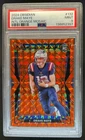 2024 Obsidian Drake Maye RC Orange Mosaic International #/24 Patriots PSA 9