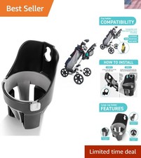 Golf Push Cart Cup Holder Compatible with Clicgear, Sun Mountain, Bagboy and ...
