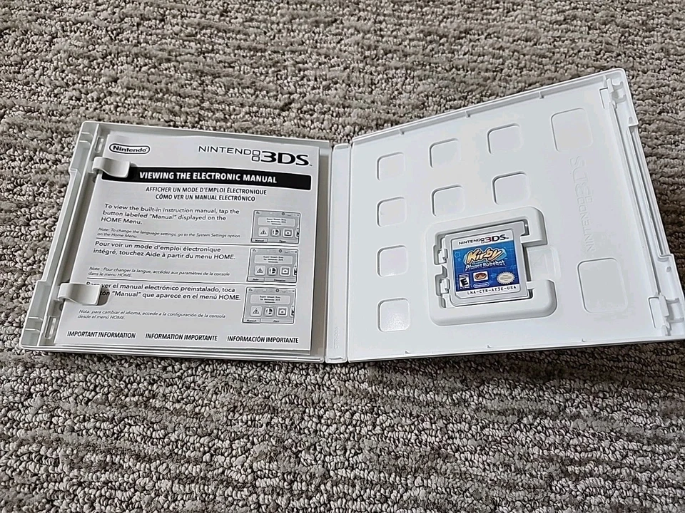 Kirby Planet Robobot (Nintendo 3DS, 2016) Completo CIB Probado ¡Envío HOY! Foto 2 de 4