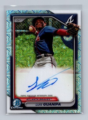 2024 Bowman Chrome Prospect Mega Box Luis Guanipa #BMA-LG Auto
