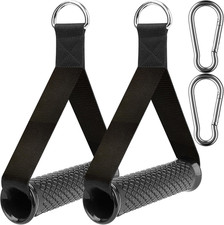 Ultra Heavy Duty Exercise Handles, Cable Handles Gym Equipment Attachment, Do...