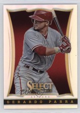 2013 Panini Select Silver Prizm Gerardo Parra #17 b4d