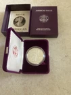 1987 S American Silver Eagle Bullion Proof $1 Coin Collectible OGP COA