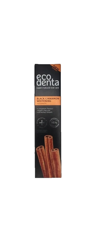 Ecodenta Zimt Zahnpasta | 1 Tube x 100ml |  Whitening Zahncreme Ohne Fluorid - Bild 3 von 3