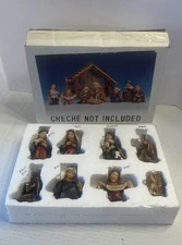 Roman Inc Complete Christmas/Christian Nativity Set 8 Piece. Collectibles.