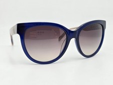 Karl Lagerfeld KL907S 077 Blue Frame Grey Gradient Lens Cat Eye Sunglasses 55mm