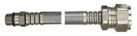M10 x 15mm Monoblock Mixer Tap Connector - 300mm Long ( Pair ) - Get Next Day