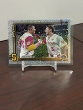 2025 Topps Series 1 Celebration All Smiles Machado/Merrill Confetti Foil