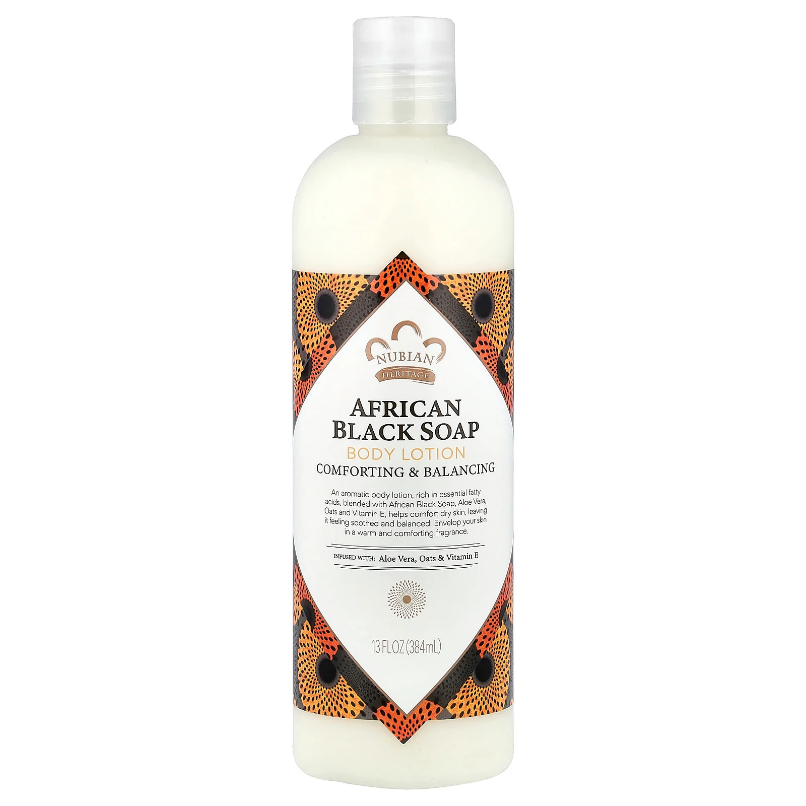 Nubian Heritage Body Lotion African Black Soap 13 fl oz 384 ml Cruelty-Free Not 2790₽