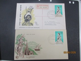 Papua New Guinea Stamps: Variety Covers Used Great Item Must Have (T3385)