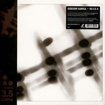 Gregor Samsa - 40:13.5 White / Black Merge Vinyl Edition (2025 - US - Original)