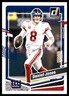 Daniel Jones 2023 Donruss #219 Giants NFL READ FREE SHIPPING AutographDen