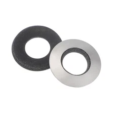 30Pcs 3/8"IDx3/4"OD EPDM Bonded Sealing Neoprene Rubber Washers Silver