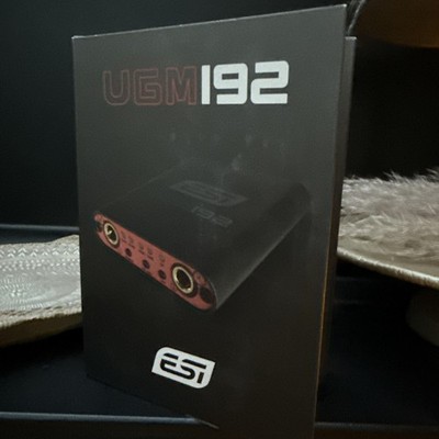 ESI UGM192 Kompakte 24-bit / 192 kHz USB-Audiolösung