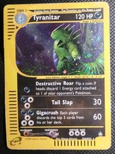 Tyranitar H28/H32 Aquapolis 2002 Holo E-Series Nintendo Pokemon Card on eBay