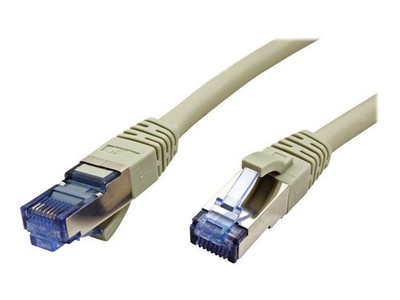 VALUE - Patch-Kabel - RJ-45 (M) bis RJ-45 (M) - 1 m - SFTP CAT6A / KAT6A grau