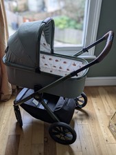 Cosatto Giggle 4 Carrycot (barely used) + Stroller (brand new) + Accessories