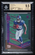 2018 Donruss Elite Rookies Aspirations Die-Cut /24 Saquon Barkley BGS 9.5 09vj