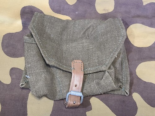 Vintage Soviet 3 Cell Grenade Pouch Russian WWII Pattern Post War 1950s CCCP x 1