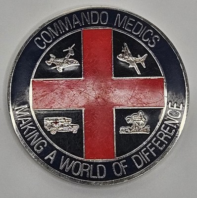 1st Special  Operations Medical Group Commando Medics Air Force Challenge Coin..