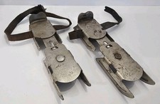 Antique Union Hardware Jack-N-Jill Clamp On Ice Skates Milwaukee WI Vintage