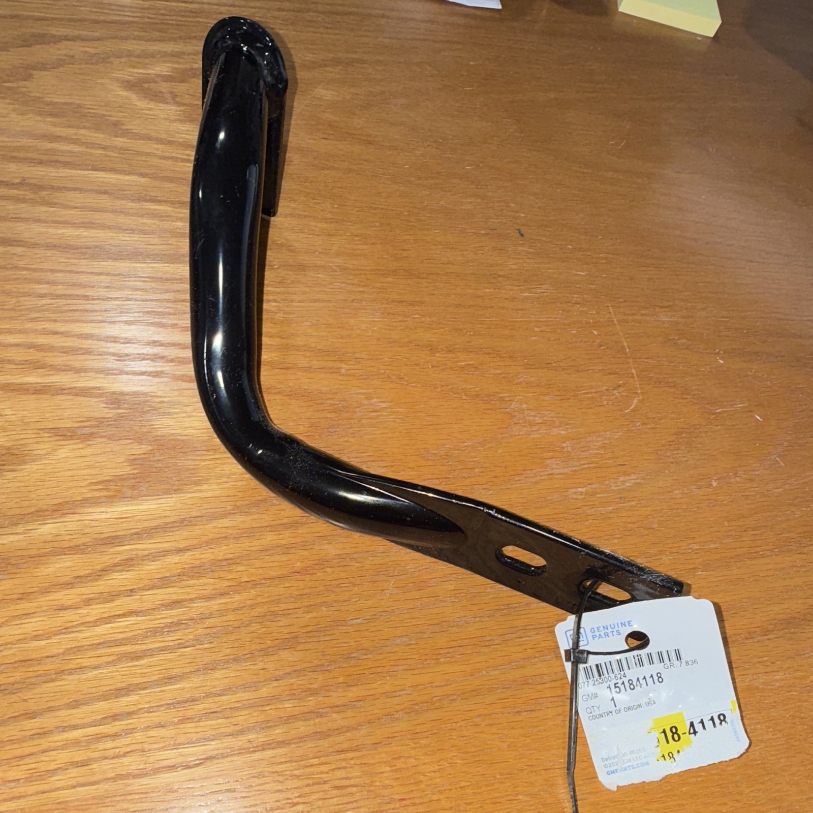GM GENUINE PARTS, FRONT DRIVER SIDE, BUMPER, IMPACT BAR BRACE