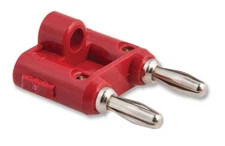 NEW! • Pomona® MDP-2 Red Double Banana Plug • (Open Box)