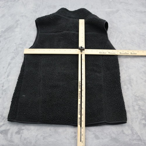 Self Esteem Jacket Womens Medium Black Lightweight Casual Fleece Vest Sleeveless - Picture 5 of 14