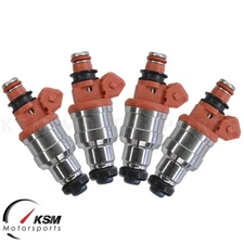 4 x Fuel Injectors for MITSUBISHI 4G63 2.0L Turbo INP-020 INP020 MDL560 MD348478