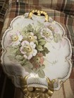 Haviland Limoges porcelain handled serving plate from France Antique
