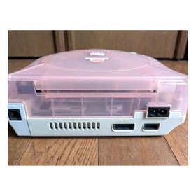 Sega Dreamcast Hello Kitty Limited Edition Skeleton Pink HKT-3000 Console USED