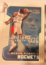 STEVE FRANCIS - 2000-01 Fleer Triple Crown Heir Force #HF7  Rockets