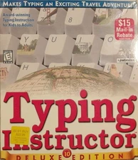 Typing Instructor Deluxe 10 Edition -   CD & JEWEL CASE IN New shape, Open box