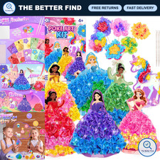 Art Kits for Girls 4-8 - Creative Crafts, Princess-Themed DIY Toys Activities