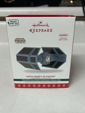 Hallmark 2017 Darth Vader   s Tie Fighter Star Wars Storytellers Keepsake Ornament