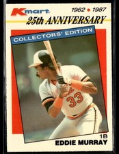 1987 Topps Kmart 25th Anniversary  #30 Eddie Murray Baseball Card 2902J